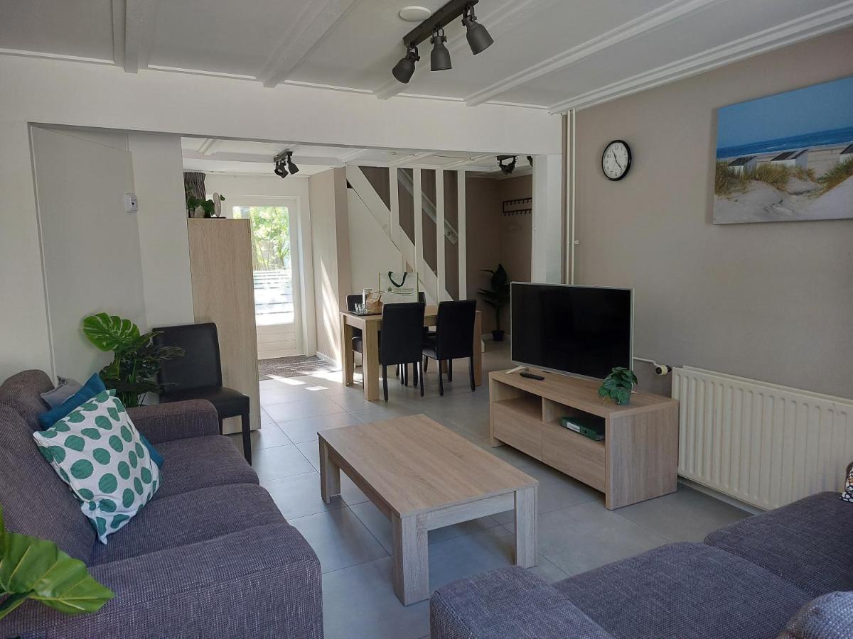 Boszicht 6 Halfvrijstaande Vakantiewoning In Оосткапелл Экстерьер фото